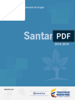 Plan Departamental Drogas Santander - 2016 - 2019 PDF