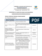 SRI KRISHNA COLLEGE OF TECHNOLOGY Seminars and Conferences