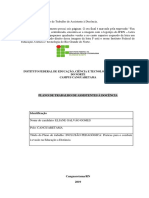 Plano de Trabalho de Assistentes À Docência Final