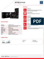 Msi h310m Pro VH Plus Datasheet PDF