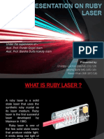 Presentation On Ruby Laser