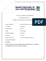 Property Development Assignment