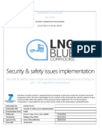 Security & safety issues implementation and assessment according to pre – EU regulation procedures