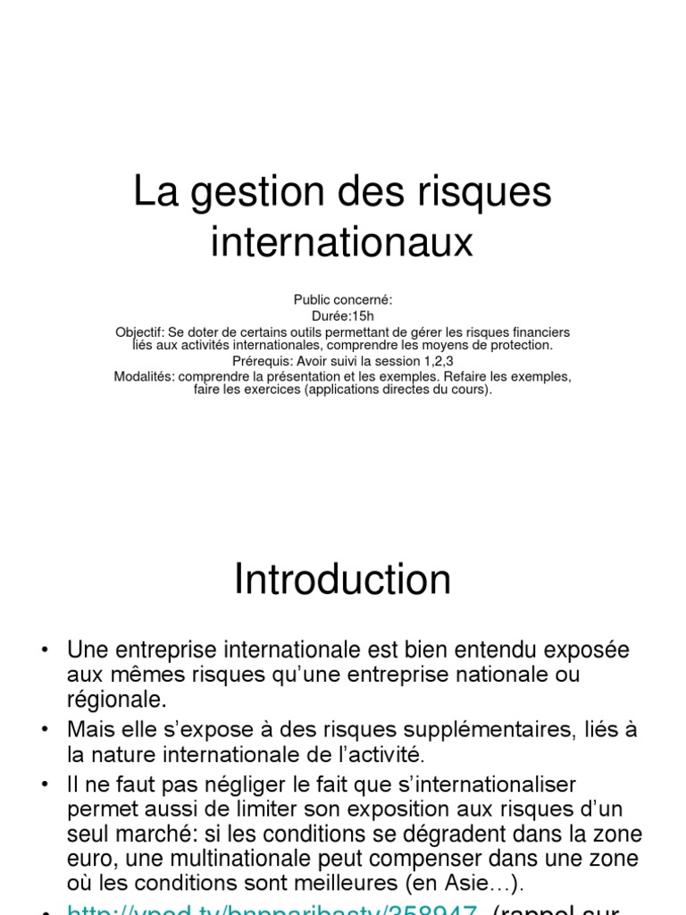 FINANCE INTERNATIONALE ET GESTION DES RISQUES PDF visual data 2