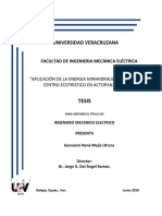 Aplicacion de La Energia Minihidraulica en Un Proyecto Ecoturistico en Actopan, Veracruz, Mexico