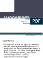 Cheque Bancaire