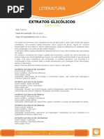 EXTRATOS GLICÓLICOS