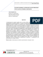 Administracao de Materiais Estudo de Caso Do Processo de Estocagem Da Empresa Medtronic