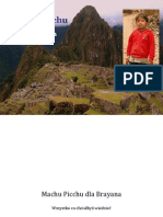 Machu Picchu Dla Brayana