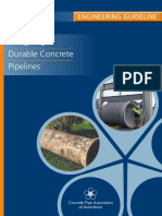 Durable Concrete Pipeline