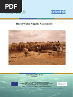 W-08 Rural Water Supply Assessment - 1