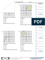 Rotation Work Sheets PDF