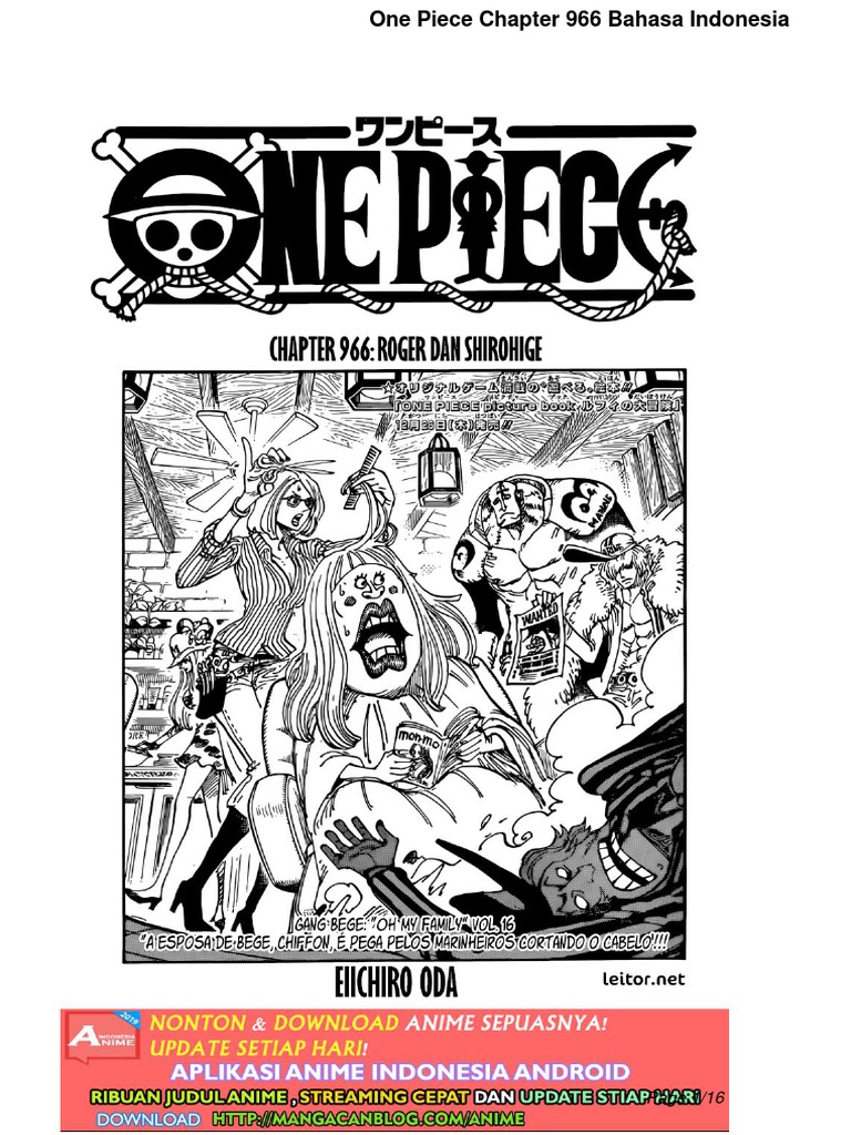 One Piece Chapter 966 Bahasa Indonesia Pdf