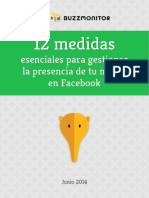 12 Medidas Esenciales para Gestiona Tu Presencia en FB