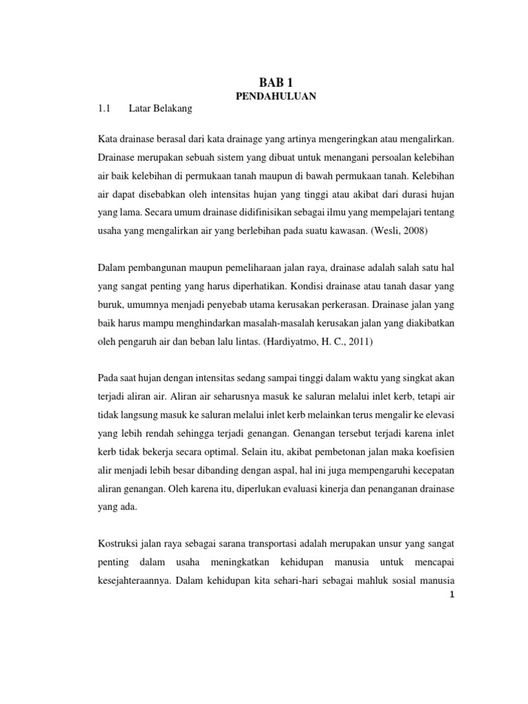 Makalah Drainase Jalan Raya 1 Docx