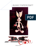 Bugs Bunny Papercraft 70cm Bez Testur PDF