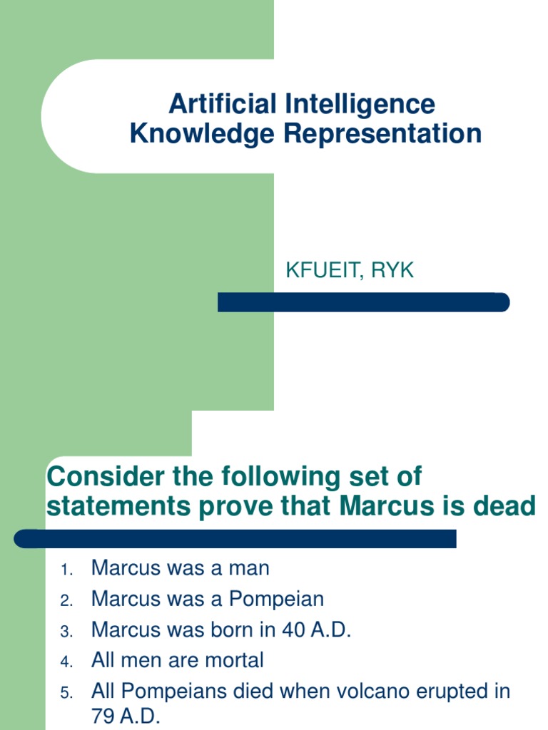 Lecture9 10 | PDF | Knowledge Representation And Reasoning | Class ...