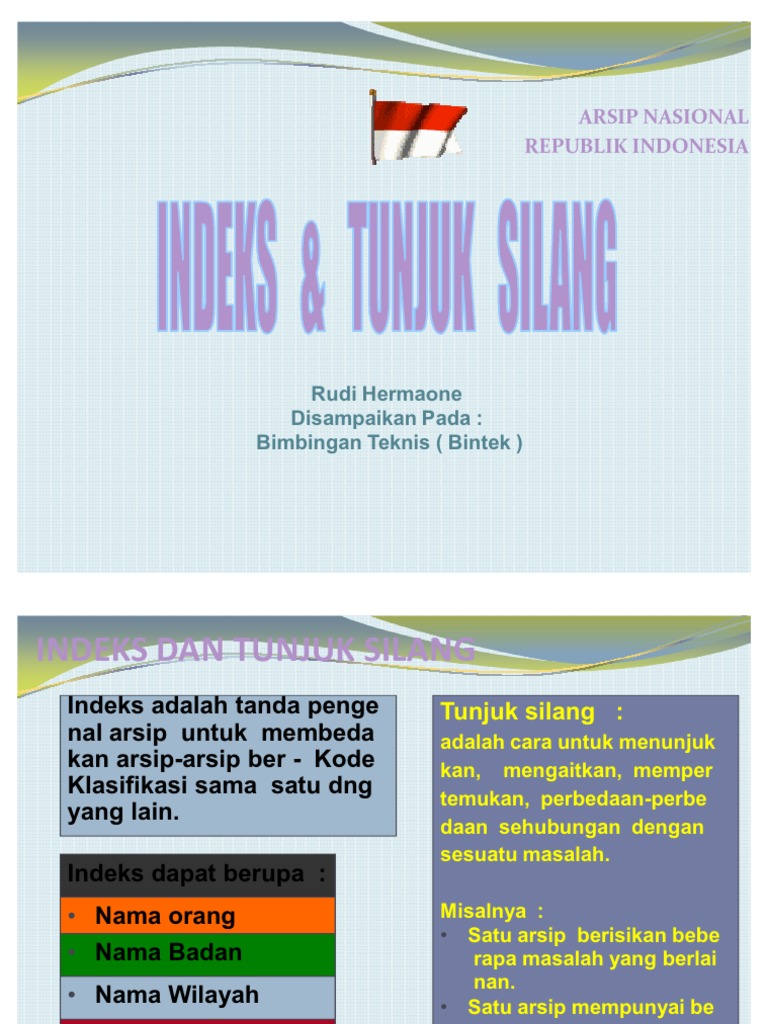 INDEKS & TUNJUK SILANG PDF