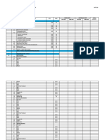 Bill of Quantities Format