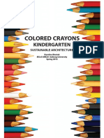 Colored Crayons Kindergarten