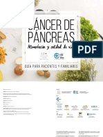 Cáncer de Páncreas: Guía de alimentación y calidad de vida