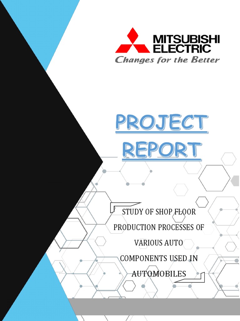 Mitsubishi Project Report PDF | PDF | Welding | Construction