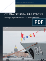 Special Report 73 China-Russia Cooperation Sep2018 PDF