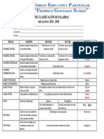 Ficha de Ayuda Clasificacion de Palabras