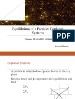 Lecture # 9 N 10 Equilibrium in Coplanar Systems-1 PDF