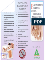 Leaflet Perawatan Kaki Pada Penderita DM