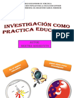 Investigacion Como Practica Educativa