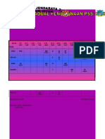 Jadual Penggunaan PSS New