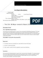 FD Y2 Research Report Dissertation