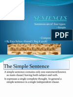 Sentences Presentation