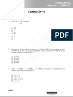 Ejercicios Matematica