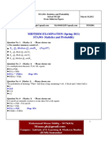 STA301 - Midterm MCQS 1 PDF