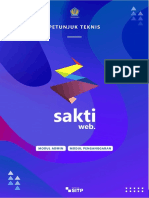 Juknis SAKTI WEB (Pendaftaran User, Modul Admin Dan Modul Anggaran)