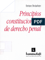 Bacigalupo, Enrique - Principios Constitucionales de Derecho Penal