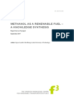 Methanol as a Renewable Fuel - A Knowledge Synthesis