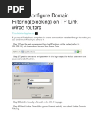 How To Configure Domain Filtering