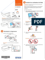 Guía de Instalación - Impresora Epson Stylus TX125