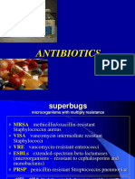 Antibiotics and Antibacterial Drugs S