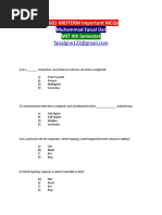 cs601 Behrooz A Feroozan Midterm Mcqs