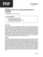 Fire Smoke Modelling in Autodesk CFD