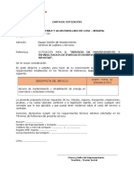 Carta Cotizacion