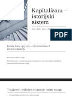 Kapitalizam - Istorijski Sistem