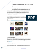 PhotoFunia, Impresionantes Efectos para Tus Fotos PDF