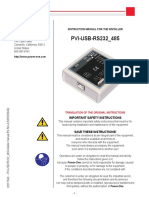 Pvi Usb rs232 485 Installer Manual en Rev A M000009ag 0 PDF