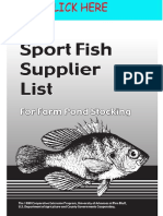 Agriculture Livestock Sportsfish Suppliers