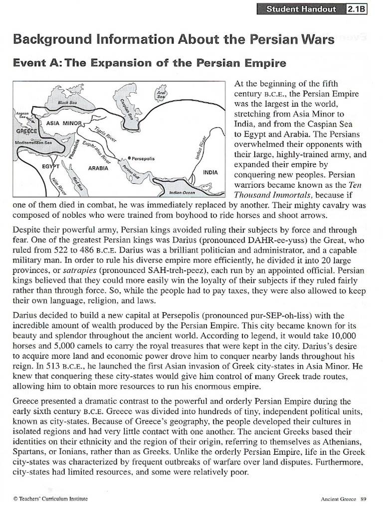 The Persian Wars